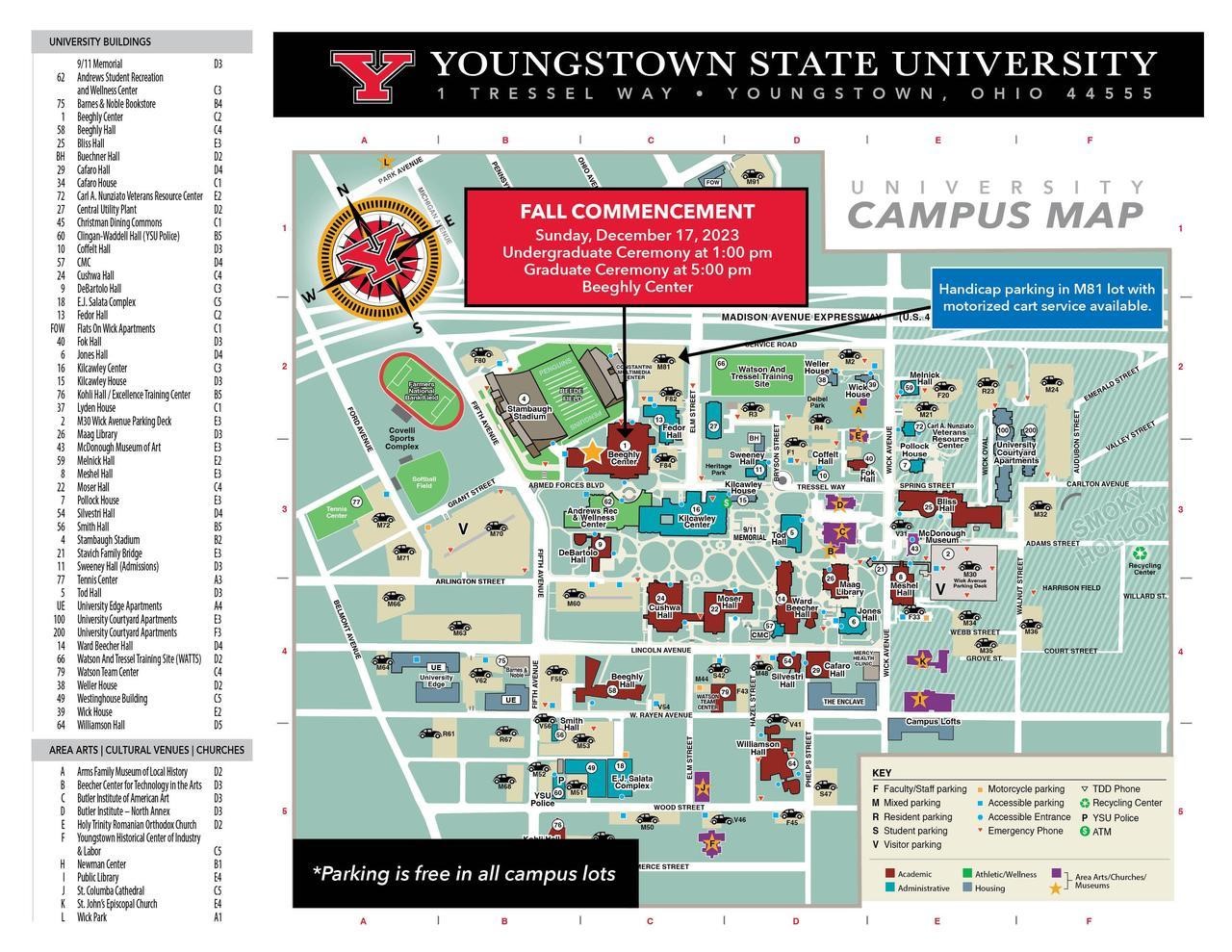 Commencement Information 20232024 YSU